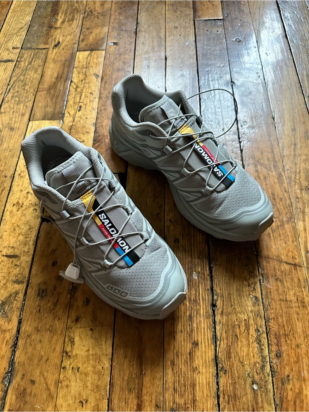 SALOMON XT-6 GHOST GREY W7/M6 - Picture 2 of 14